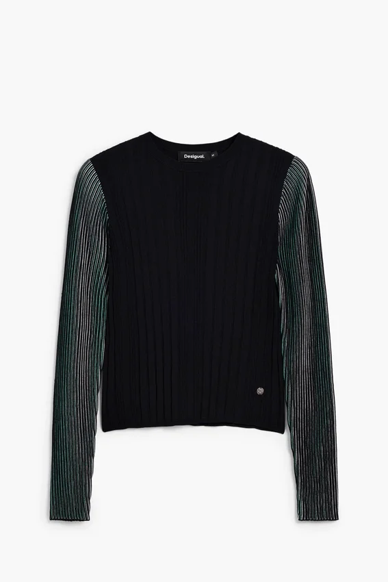 Feiner Plissee-Pullover Feiner Plissee-Pullover