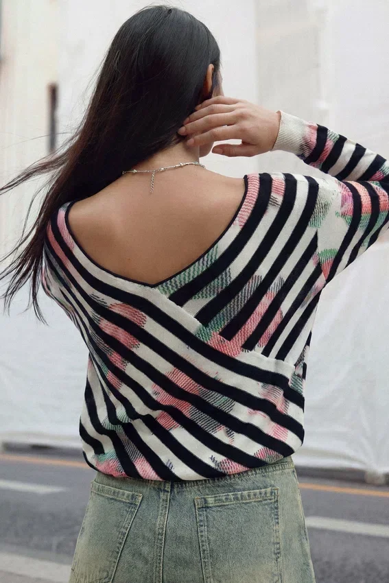 Feiner Wickelpullover Feiner Wickelpullover