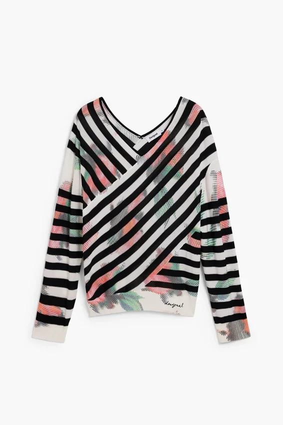 Feiner Wickelpullover Feiner Wickelpullover