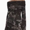 Figurbetontes Bardot-Kleid