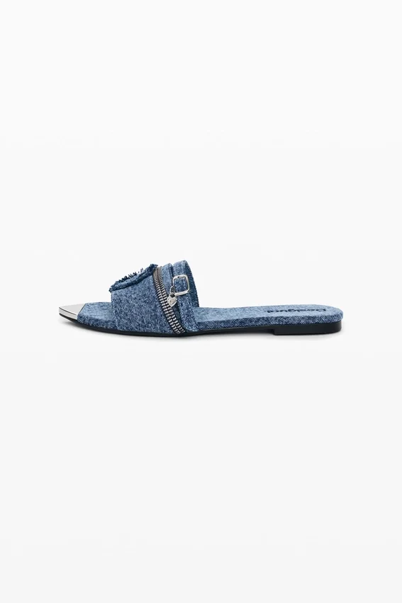 Flache Jeans-Sandale Flache Jeans-Sandale