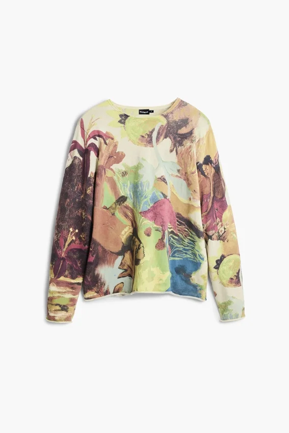 Gaugin-Pullover mit Print Gaugin-Pullover mit Print
