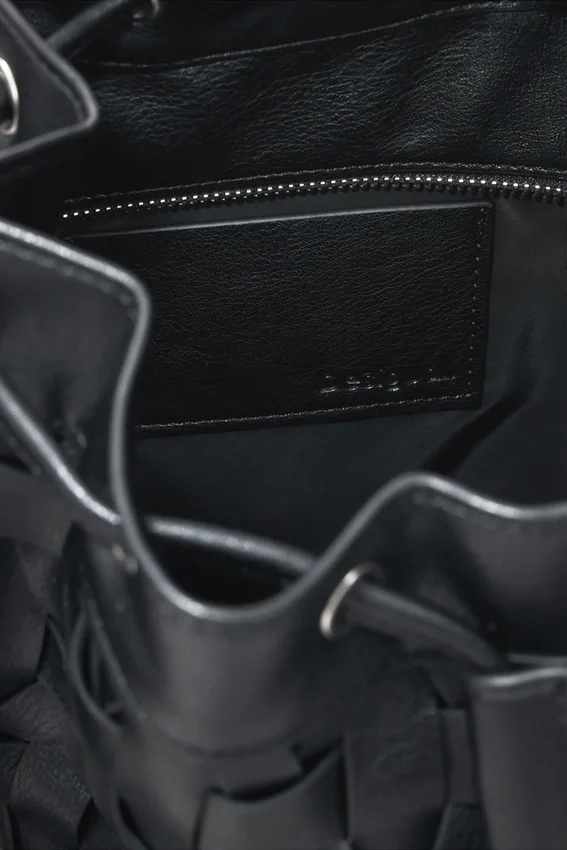 Geflochtener Rucksack Geflochtener Rucksack
