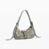 Gefärbte Denim-Tasche Gefärbte Denim-Tasche