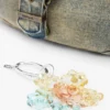 Gefärbte Denim-Tasche Gefärbte Denim-Tasche