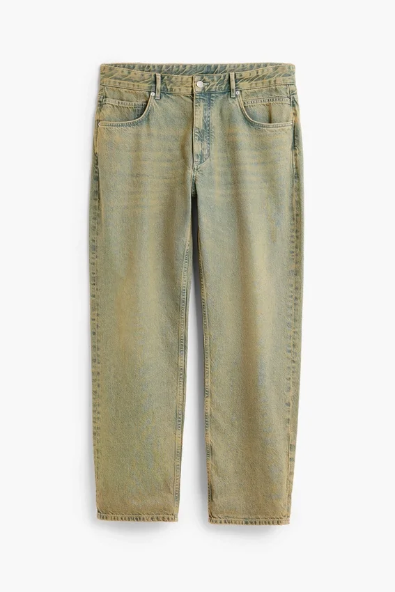 Gefärbte Jeans-Hose Gefärbte Jeans-Hose