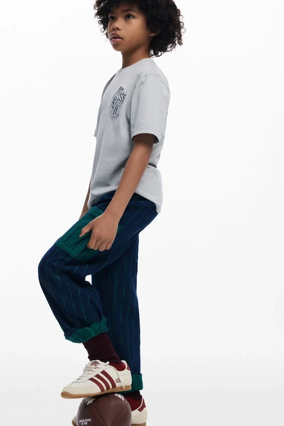 Gestreifte Jeans Gestreifte Jeans