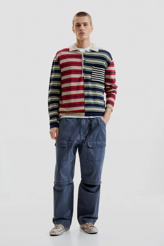 Gestreifter Pullover Gestreifter Pullover