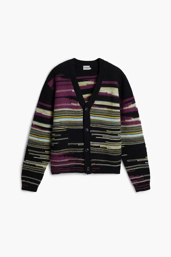 Gestreifter Strickpullover Gestreifter Strickpullover