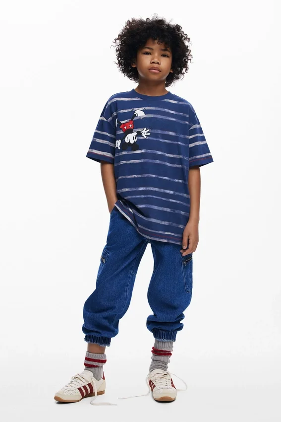 Gestreiftes Mickey Mouse™ T-Shirt Gestreiftes Mickey Mouse™ T-Shirt