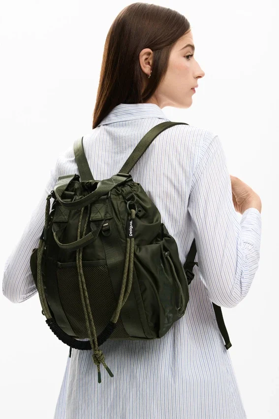 Gewachster Multipositions-Rucksack Gewachster Multipositions-Rucksack