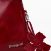 Mittlere glänzende Tasche mit Klappe Mittlere glänzende Tasche mit Klappe