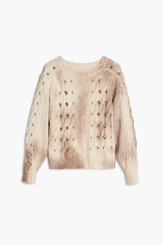 Grob gestrickter Pullover Grob gestrickter Pullover