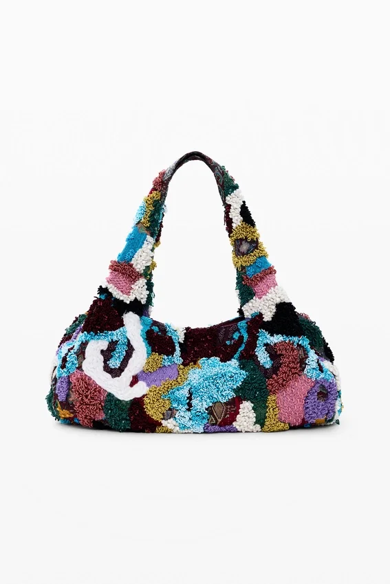 Große bestickte Tasche Große bestickte Tasche