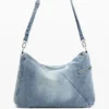 Große Denim-Charms-Tasche Große Denim-Charms-Tasche