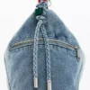 Große Denim-Charms-Tasche Große Denim-Charms-Tasche