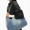 Große Denim-Charms-Tasche Große Denim-Charms-Tasche