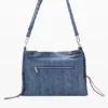 Große Denim-Herztasche Große Denim-Herztasche