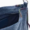 Große Denim-Herztasche Große Denim-Herztasche