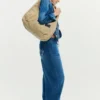 Große Denim-Tasche Große Denim-Tasche