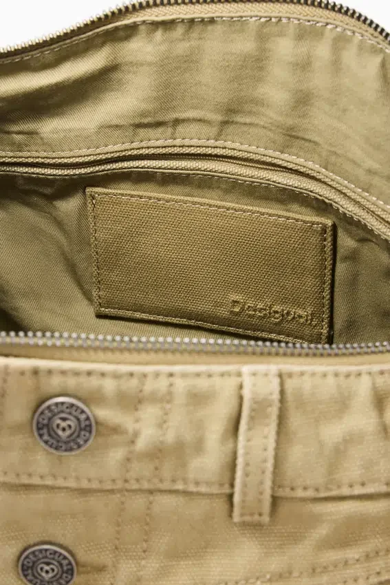 Große Denim-Tasche Große Denim-Tasche