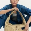 Große Denim-Tasche Große Denim-Tasche