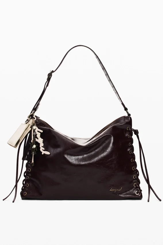 Große glänzende gewebte Tasche Große glänzende gewebte Tasche