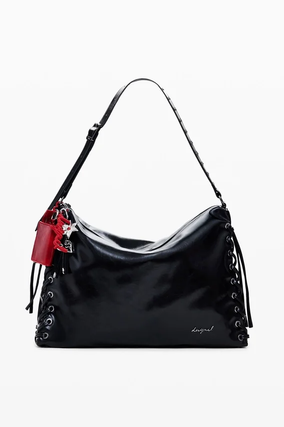 Große glänzende gewebte Tasche Große glänzende gewebte Tasche
