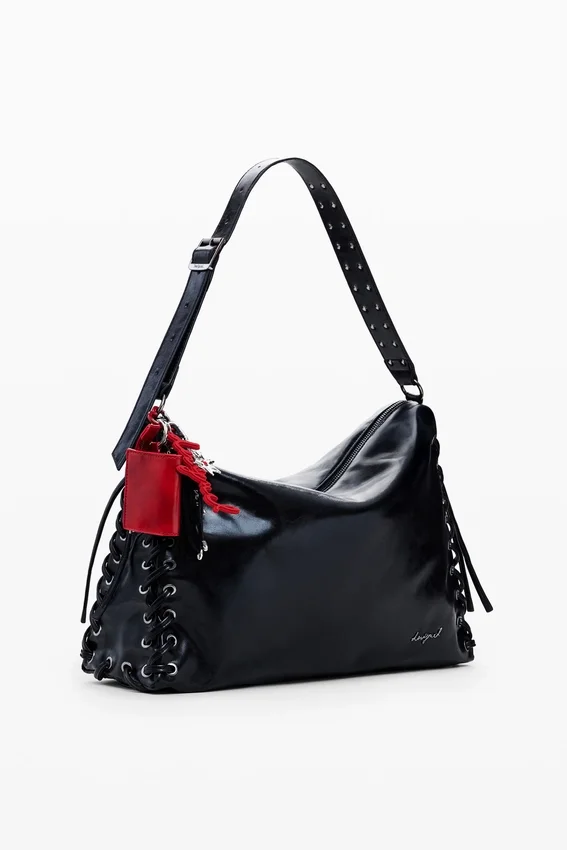 Große glänzende gewebte Tasche Große glänzende gewebte Tasche