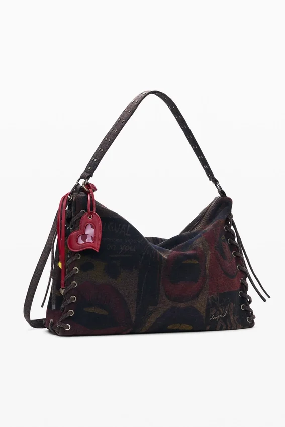 Große Graffiti-Lippen-Tasche Große Graffiti-Lippen-Tasche