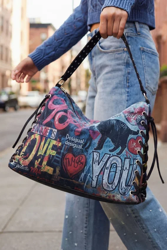 Große Graffiti-Tasche Große Graffiti-Tasche