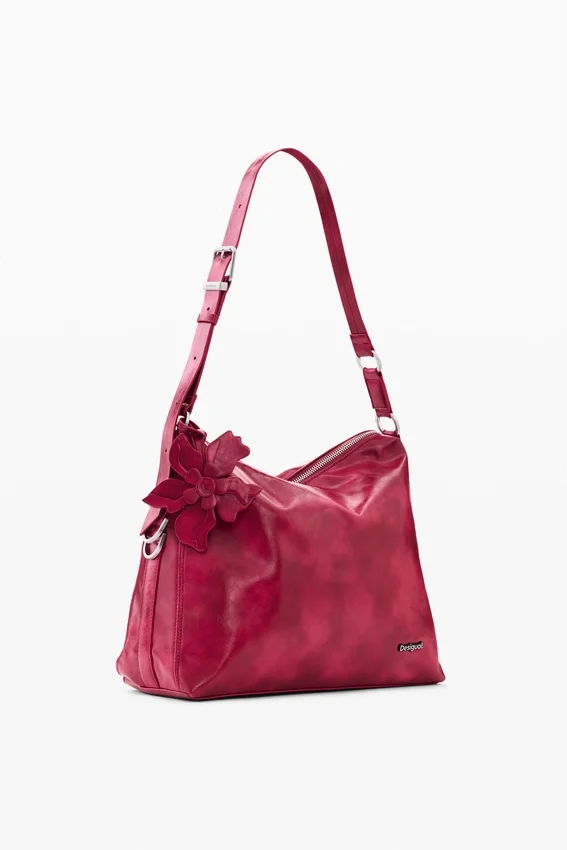 Große Tasche aus Kunstleder Große Tasche aus Kunstleder