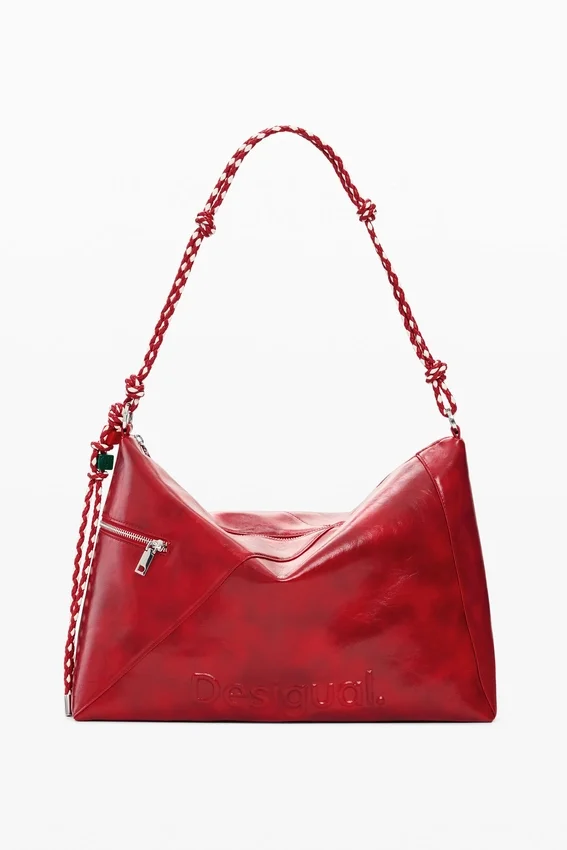 Große Tasche mit Logo-Anhänger Große Tasche mit Logo-Anhänger
