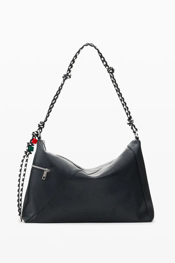 Große Tasche mit Logo-Anhänger Große Tasche mit Logo-Anhänger