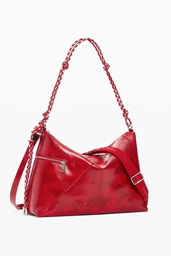 Große Tasche mit Logo-Anhänger Große Tasche mit Logo-Anhänger