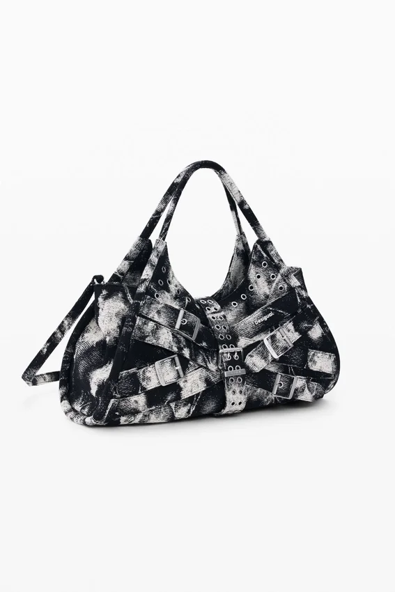 Große Tasche mit Schnallen Große Tasche mit Schnallen