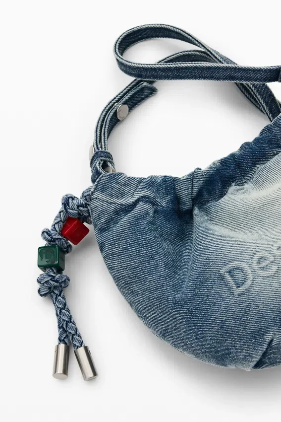 Große Umhängetasche mit Logo für Geldbörsen Große Umhängetasche mit Logo für Geldbörsen