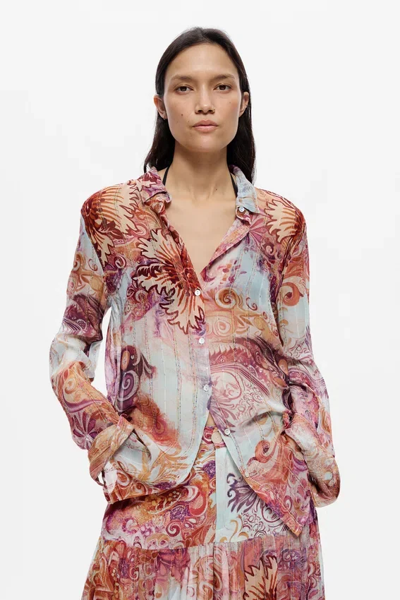 Hemd mit Paisley-Print Hemd mit Paisley-Print