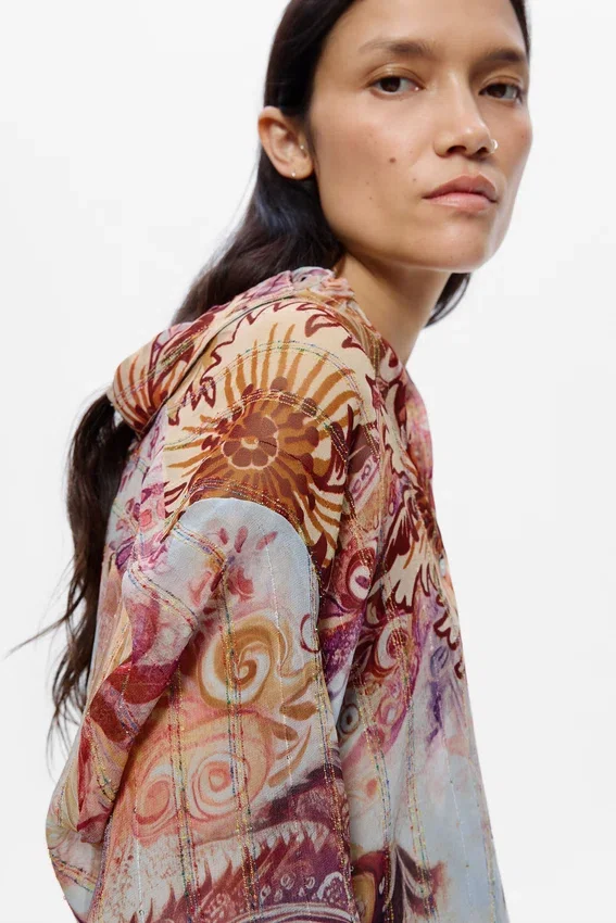 Hemd mit Paisley-Print Hemd mit Paisley-Print