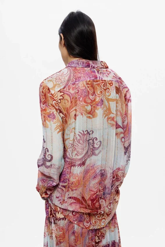 Hemd mit Paisley-Print Hemd mit Paisley-Print