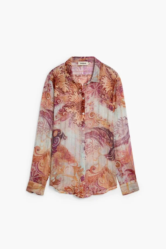 Hemd mit Paisley-Print Hemd mit Paisley-Print
