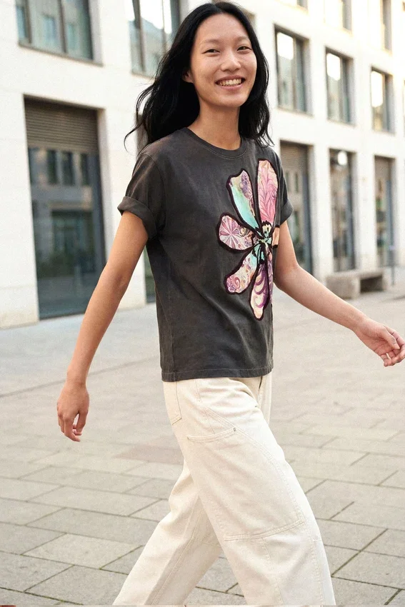 Hemden mit Blumenprint Hemden mit Blumenprint