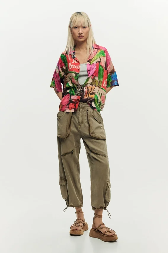 Hemden mit Blumenprint Hemden mit Blumenprint