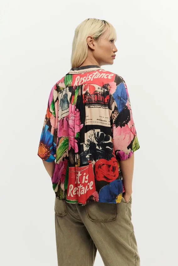 Hemden mit Blumenprint Hemden mit Blumenprint