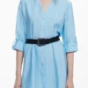 Hemdkleid mit Gürtel Hemdkleid mit Gürtel