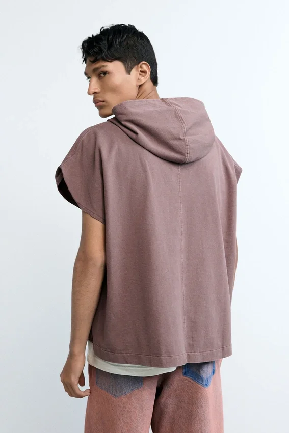 Hoodie-T-Shirt mit Logo Hoodie-T-Shirt mit Logo