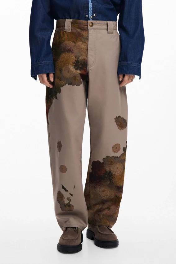Hose mit Blumenmuster Hose mit Blumenmuster