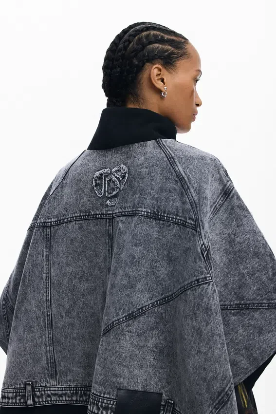 Hybrid-Denim-Poncho Hybrid-Denim-Poncho