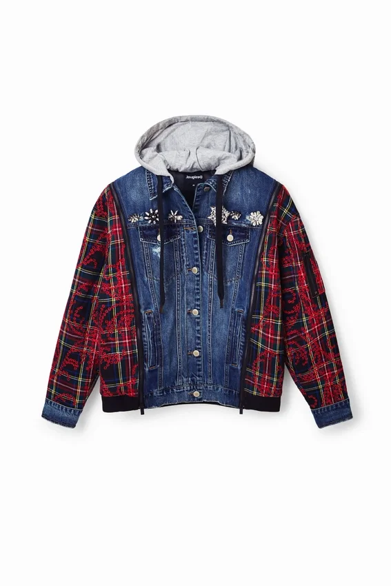 Hybrid-Jeansjacke Hybrid-Jeansjacke