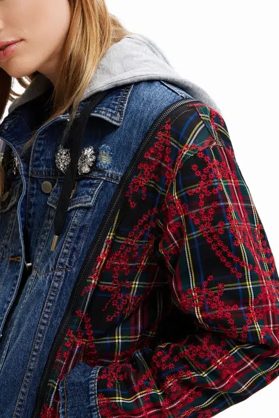 Hybrid-Jeansjacke Hybrid-Jeansjacke